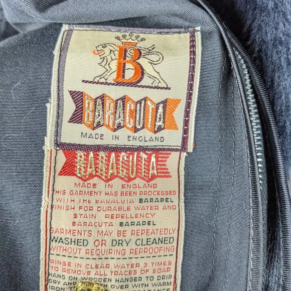 1960's Baracuta Navy Giacca G10 Coat - Picture 8 of 11